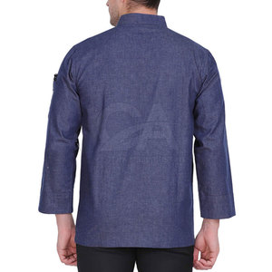 Conjunto de Uniforme de Chef Profesional para Hombre, para Personal de Cocina de Restaurante, Chaqueta de Chef Duradera de Poliéster/Algodón, Pantalones, Delantal, Ropa para Trabajar con Alimentos - Product Image 6