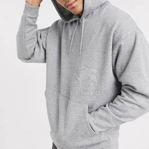 Sweat-shirt à capuche surdimensionné personnalisé, style streetwear, coupe ample, pull à capuche - Product Image 2