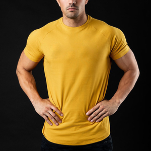 T-shirt Homme Coupe Oversize Col Rond 180g Coton Jersey Lourd Séchage Rapide avec Épaules Tombantes et Anti-Boulochage Solide - Product Image 4