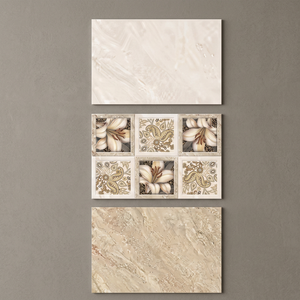Azulejos de Pared Digitales de Cerámica Esmaltada con Diseño de Flores Blancas Elegantes para Baño y Cocina, 200x300mm, Precio Bajo - Product Image 3
