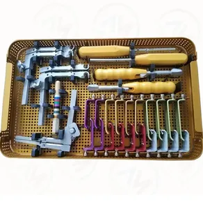 MIS Instrument <b>Set</b> for Percutaneous Pedicle <b>Screw</b> Posterior Thoracolumbar Fixation System Spine Instrument <b>Set</b> - Product Image 3