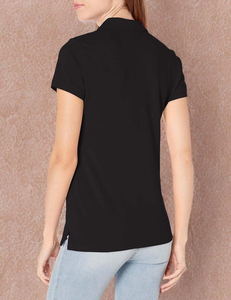Chemises polo personnalisées pour femmes, en coton respirant, coupe ajustée, décontractées, pour le bureau, chemise brodée pour femmes, vente en gros de chemises pour femmes - Product Image 5