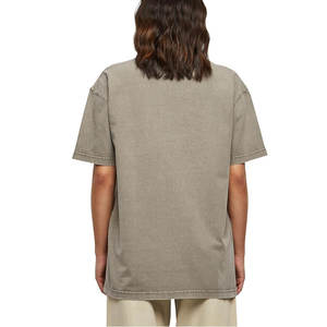 Camiseta de Mujer de Alta Calidad, Poliéster/Algodón, Lavado Ácido, Manga Corta, Cuello Redondo, Transpirable, Ecológica, Secado Rápido, Verano - Product Image 4