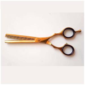 Beauty <b>Left</b> <b>Handed</b> Salon Barber <b>Scissor</b> Combination Japanese Stainless Steel Blade Plastic Handle Sharp Thinning <b>Scissors</b> - Product Image 4