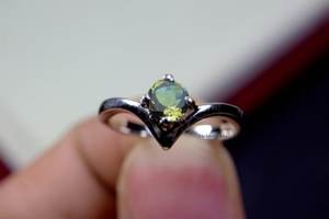 Bride Sultanite Color-Changing 925 Sterling Silver Vintage Engagement Wedding <b>Ring</b> for Party Oval Cut VVS Clarity Prong Setting - Product Image 2