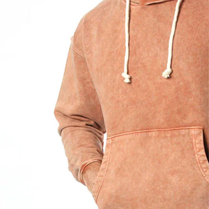Hot Sale Top Quality Men's Acid Wash Tracksuit Design Your Own Low MOQ Men Screen Printing Men's Acid Wash Tracksuit Set - Product Image 5