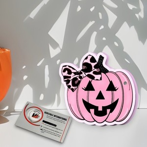 Placa de Pestañas Ovalada de Acrílico Rosa y Negro con Diseño de Lazo de Diamantes y Corazón para Halloween, Herramienta de Belleza, Marca Privada, para Extensiones de Pestañas - Product Image 5