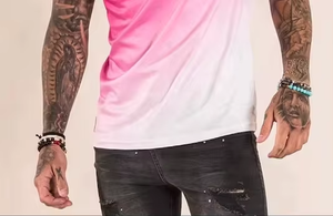 เสื้อยืดคอตตอนคุณภาพสูงขายส่ง เสื้อยืดโอเวอร์ไซส์ผู้ชายสไตล์สตรีทแวร์ เสื้อยืดแฟชั่นสำหรับฤดูร้อน - Product Image 2