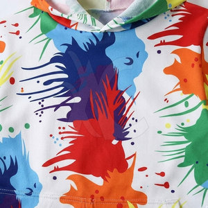 Sudaderas con Estampado Serigrafiado al por Mayor, Sudadera con Capucha de Felpa de Mezcla de Algodón Premium, Sudadera con Logotipo Personalizado para Marcas de Moda - Product Image 5