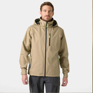เสื้อแจ็คเก็ตกันลมแบบมีฮู้ดสำหรับเดินป่าและล่าสัตว์  ผ้า softshell กันน้ำ  พร้อมโลโก้ - Product Image 1