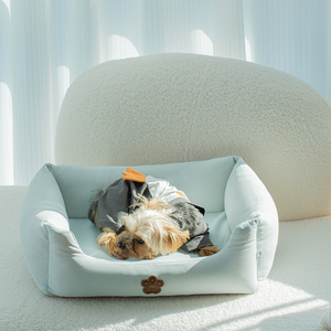 Colchoneta de Espuma Viscoelástica para Perros, Cuadrada, Fresca, para Verano, con Funda Extraíble y Resistente al Desgaste, Cama Portátil para Perros - Product Image 3