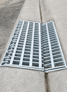 Grille de drainage en acier OEM |   Grille de bac de récupération galvanisée, fourniture directe usine - Product Image 2