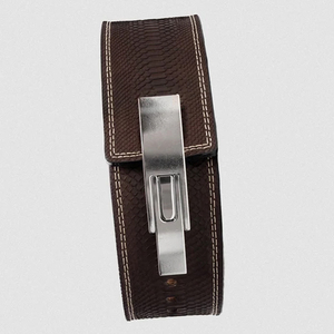 Ceinture à levier réglable en cuir de vachette pour la musculation et l'entraînement en salle de sport – Approvisionnement direct usine - Product Image 5