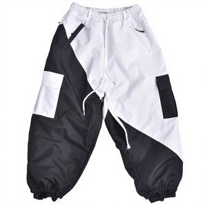 Pantalon d'hiver extra large imprimé pour adultes, idéal pour le ski, la pêche, le snowboard et les loisirs, en softshell avec poches zippées, imperméable 10 000 mm - Product Image 1