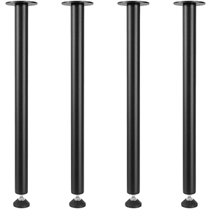 ขาเฟอร์นิเจอร์โลหะขนาด 30 นิ้ว ติดตั้งง่าย ชุด 4 ชิ้น สำหรับโต๊ะทำงาน DIY โต๊ะรับประทานอาหาร รับน้ำหนักได้ 1200 ปอนด์ รุ่น EDPTBL024 - Product Image 6