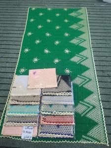 Wholesale 12 Colors Long African Chiffon Hijab <b>Scarf</b> <b>Women</b> Muslim Ethnic Shawl Floral Embroidery Rhinestone Headscarf Breathable - Product Image 2