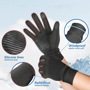 Gants de sport personnalisés OEM ODM pour le jogging, la course à pied, la randonnée et la marche, respirants et compatibles avec les écrans tactiles, pour l'hiver - Product Image 3