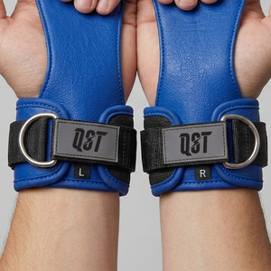 Guantes de Levantamiento de Pesas con Protección para las Palmas, Resistentes, Sin Agujeros, Doble Capa de Cuero Vacuno, Ajustables para Ejercicios de Dedos - Product Image 3
