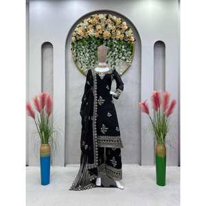 Ensemble de costume de fête taille XL pour femme avec fil et séquence Travail Look élégant - Product Image 2