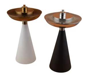 Elegante Quemador de Bakhoor Rosa, de Acero Inoxidable Plateado, Incensario Perforado, Moderno Soporte Árabe para Oud, Mabkhara Cónica, Decoración para Bodas y Hogar - Product Image 4