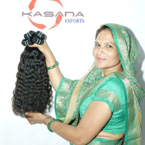 Cuticule indienne alignée 100% extensions de cheveux humains à vague profonde pour femmes noires brutes naturelles non traitées Double extensions de cheveux humains - Product Image 6