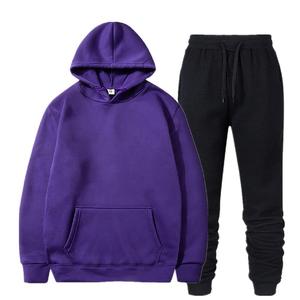 Conjunto de Sudadera y Pantalones Deportivos Casuales al por Mayor, Conjuntos de Gimnasio y Fitness, Sudaderas y Pantalones Deportivos Unisex, Traje Deportivo y Ropa para Hombre - Product Image 3