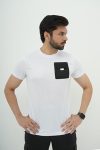 Men's Summer Formal Dri-Fit <b>Knitted</b> 100% Cotton Breathable Solid Cargo Short <b>Set</b> - Product Image 3
