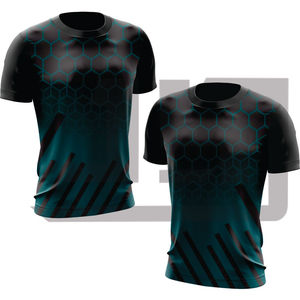 Maillot de sport personnalisé en coton 100 %, séchage rapide, antibactérien, respirant, pour écoles, clubs, ligues et équipes - Product Image 5