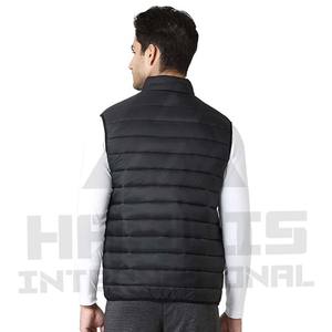 Chaquetas de Plumón sin Mangas con Logotipo Personalizado de Invierno, Diseño de Primera Calidad, Venta al por Mayor, Chaqueta de Plumón sin Mangas para Hombre - Product Image 5