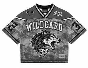 เสื้อครอปทรงบ็อกซี่พรีเมียม โพลีเอสเตอร์ 100% |   เสื้อครอปเฮฟวี่เวท 200 GSM |   แฟชั่นสตรีทแวร์เอวสูงสไตล์มินิมอลสำหรับผู้หญิง - Product Image 1