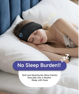 Auriculares Inalámbricos Bluetooth con Diadema Deportiva, Antifaz para Dormir con Música, Secado Rápido, 10 Horas de Reproducción, Cómodos, 180mAH, Directo de Fábrica - Product Image 5