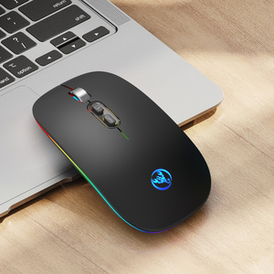 HXSJ prezzo di fabbrica personalizzabile ricaricabile <span class=keywords><strong>mouse</strong></span> doppio modalità RGB wireless <span class=keywords><strong>mouse</strong></span> per ufficio PC portatile - Product Image 6