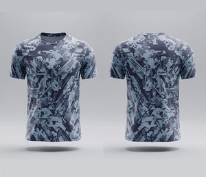 Full Sublimation Print T-Shirt for Custom Design | <b>Men</b> Women Youth Sizes | Lightweight Quick Dry Training Sportswear Wholesale - Product Image 5