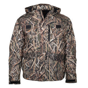 Veste de chasse au camouflage personnalisé pour la chasse aux oiseaux aquatiques, veste d'hiver respirante en polyester pour la chasse en plein air pour hommes - Product Image 4