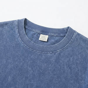 Camisetas de Hombre Tejidas 100% Algodón con Diseños Impresos Personalizados, Estilo Vintage, Antiarrugas, Corte Holgado, Hechas en Pakistán - Product Image 4