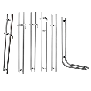 OEM ODM Stainless Steel Locking Push Pull <b>Door</b> <b>Handle</b> Locking Ladder Pulls - Product Image 1