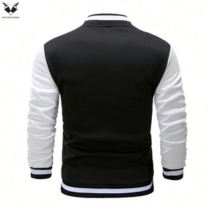 Premium Quality Wholesale Rate OEM Service Breathable Fabric Men Wear Varsity Jackets Slim Fit Top Product Letterman Jacket - Product Image 2