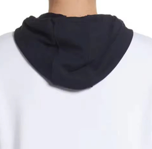 เสื้อฮู้ดดี้ผู้ชายแบบสวมหัว รุ่นใหม่ ระบายอากาศได้ดี สกรีนโลโก้ได้ตามต้องการ ตัดเย็บแบบคัลเลอร์บล็อก ทรงปกติ ผ้าฝ้าย 100% กันลม เหมาะสำหรับฤดูหนาว - Product Image 3