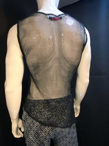 RUN APPAREL Men's <b>Black</b> Sleeveless O-Neck Quick Dry Breathable <b>Tank</b> <b>Top</b> Casual Summer Wear Men's <b>Tank</b> <b>Tops</b> - Product Image 6