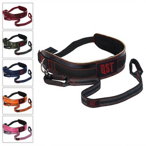 Leather Eco-Friendly Weight Lifting Weighted Pull-Up Dip <b>Belt</b> with Back Support Adjustable Men and <b>Women</b> Leather Dipping <b>Belt</b> - Product Image 1