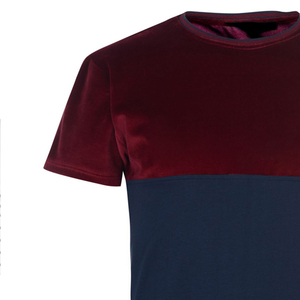เสื้อยืดดีไซน์ใหม่คุณภาพสูงสำหรับผู้ชาย ขายส่งราคาถูก ผลิตอย่างมืออาชีพ เสื้อยืดผู้ชายแบบย้อมสีพื้น - Product Image 4