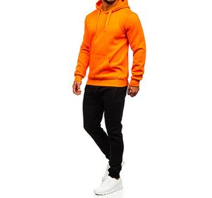Ensemble Sweats à Capuche et Pantalon de Survêtement Épais de Haute Qualité Streetwear Personnalisé Surdimensionné Deux Pièces Ensemble de Sweats à Capuche Hommes Survêtement Vente en Gros - Product Image 5