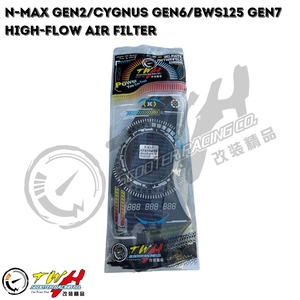 TWH-Filtro de aire de alto flujo para motocicleta, accesorio de carreras, para YAMAHA, de alto flujo, GEN2, CYGNUS, GEN6, BWS, GEN7, - Product Image 5