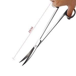 Premium Aquarium Tools Kit Aquascaping Scissors Tweezers and Spatula <b>Set</b> - Product Image 4
