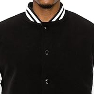 <b>Make</b> Factory Rate Varsity Jacket Trending Fashion Winter Knitted Jacket with Customized Logo - Product Image 2