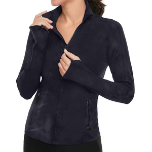 Customized Women's Sports Gym <b>Jackets</b> Slim Fit Running <b>Yoga</b> Fitness Clothing Tight Fitness Wear Long Sleeve <b>Jackets</b> - Product Image 6