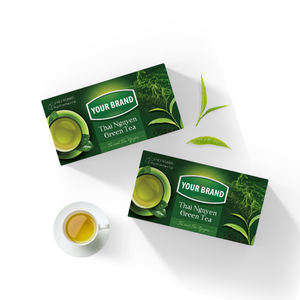 Produits OEM : Sachets de thé vert premium, saveurs mélangées, emballages pour aliments et boissons, boîtes de thé - Product Image 1