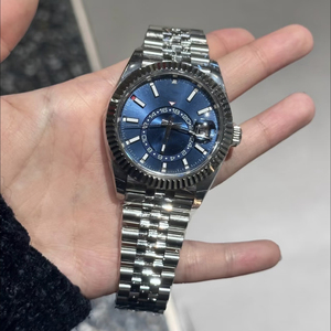 Reloj Mecánico Automático de Acero Inoxidable para Hombre ZF N SK Factory, 42 mm, Puntero Azul Cielo, Movimiento 9002/CN, Zafiro, Alta Calidad - Product Image 1