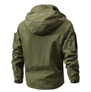 Chaqueta Bomber para Hombre, Diseño Moderno y Personalizado, de Alta Calidad, Ecológica, Transpirable, con Cuello Alto, Ropa de Calle para Invierno - Product Image 4