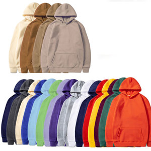 Products New Arrivals <b>Men</b> Autumn Winter Hooded Hoodie Street <b>Long</b> <b>Sleeve</b> Loose Solid Color Casual <b>Tops</b> White Hoodies <b>Men</b> - Product Image 1